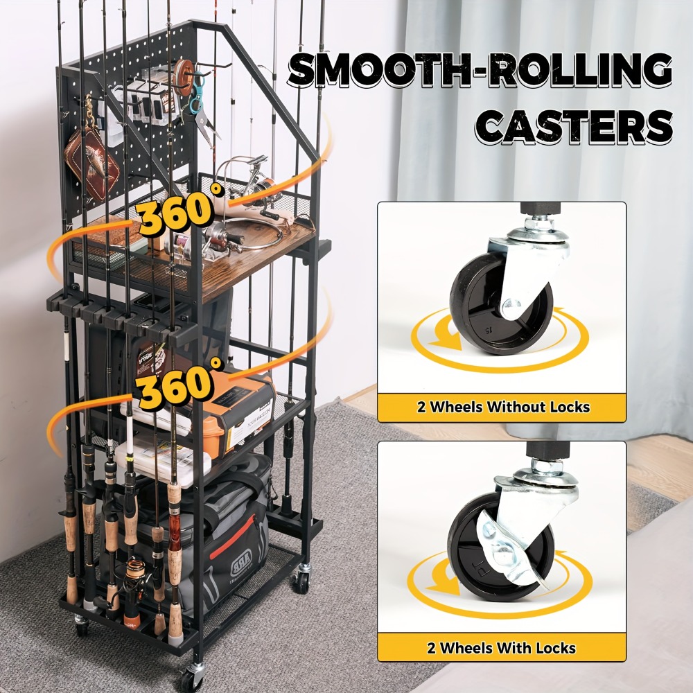 Fishing Rod Holders for Garage - Fishing Rod Case avis et prix