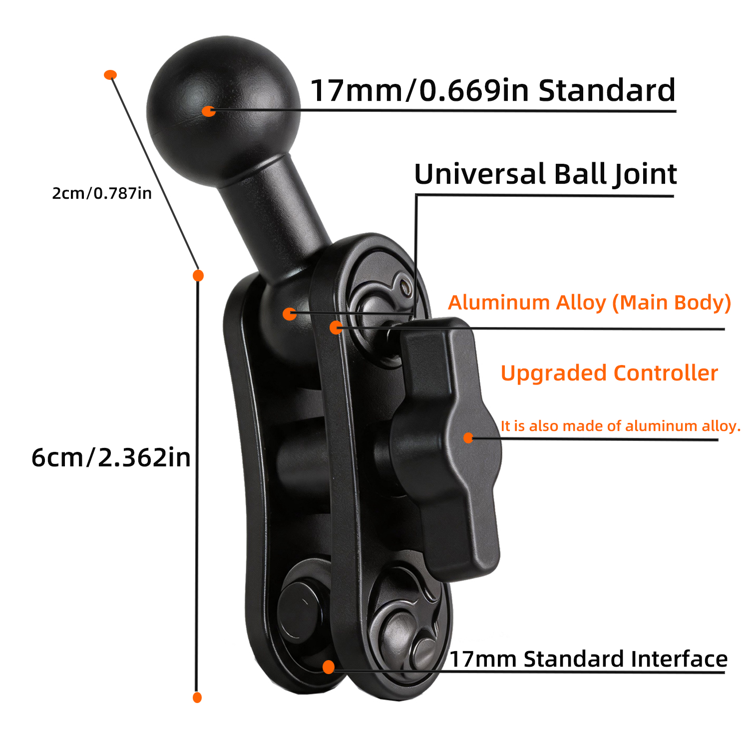 Car Phone Holder Aluminum Allo - Fishing Rod Holder avis et prix