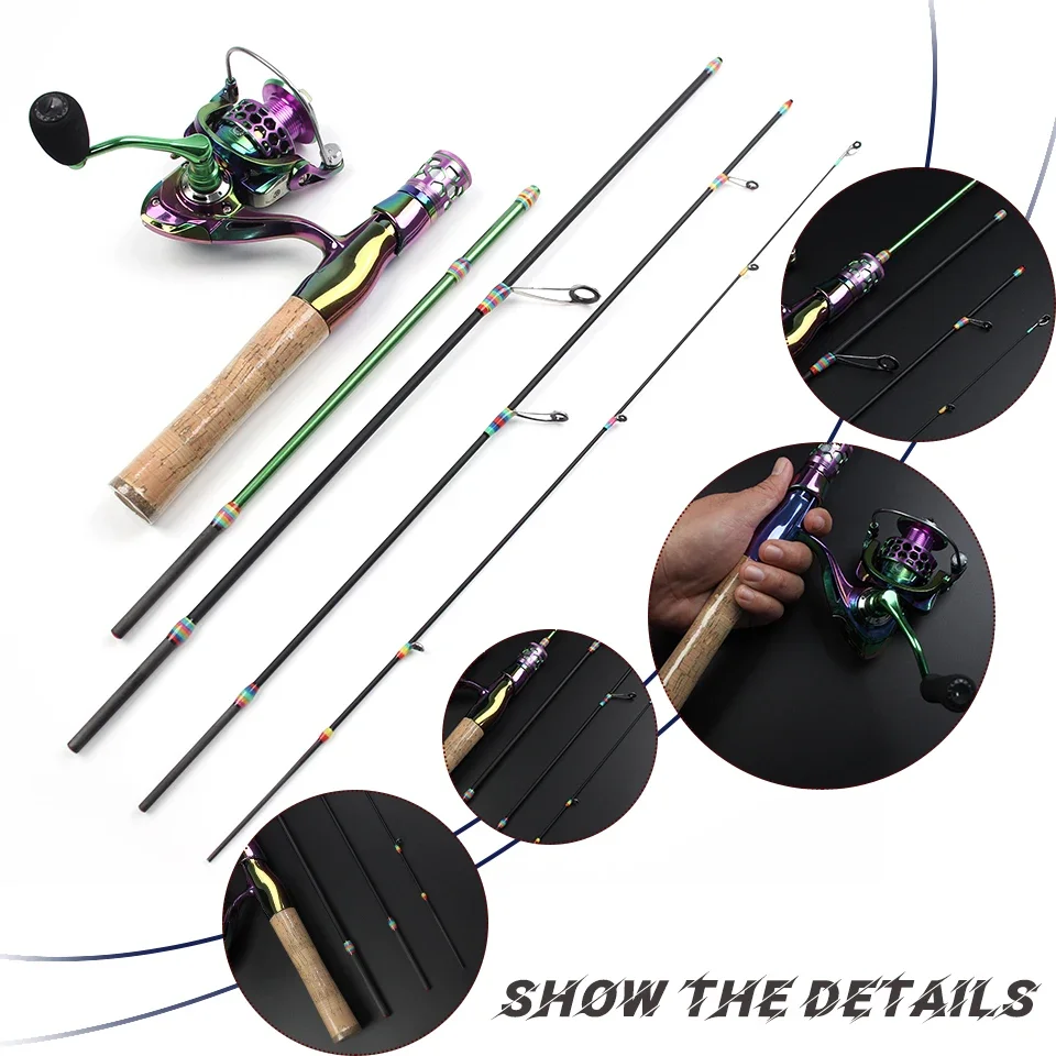 Four-section fishing rod, made - Fishing Rod Carbon Fiber avis et prix