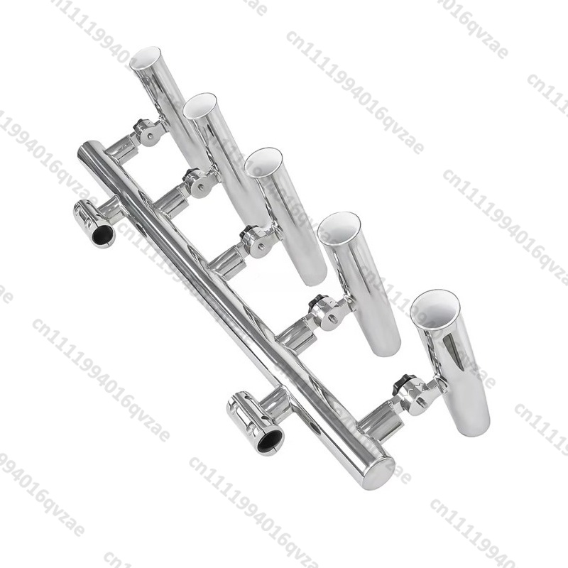 5 Tubes Stainless Steel Fishin - Fishing Rod Boat avis et prix